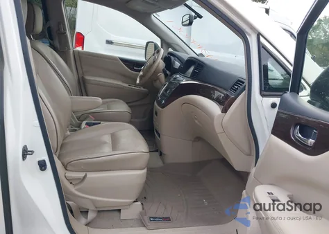 2015 Nissan Quest Sl из США, поврежденный, VIN JN8AE2KP5F9121031